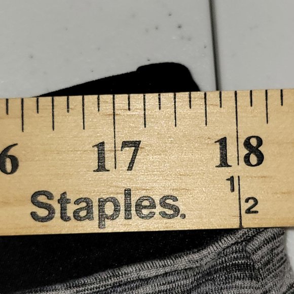 Adidas Pure Motion Athletic Gray Black Layered Skirt With Pockets Women Size L - Picture 4 of 6